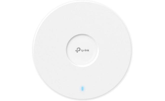 Tp-Link EAP723 BE3600 Compact Business Access Point, Dual-Band Wi-Fi 7, 160 MHz Bandwidth, Up to 3.6 Gbps Wi-Fi Speeds, Omada Mesh & Seamless Roaming, White